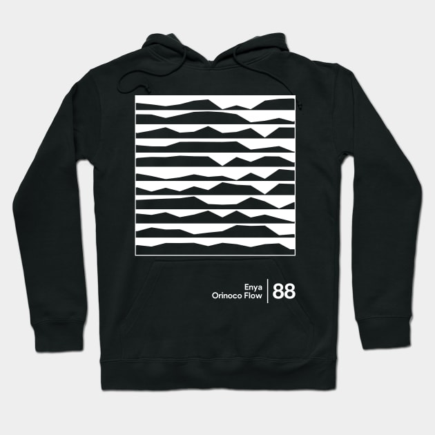 Orinoco Flow / Minimalist Style Graphic Design Hoodie by saudade